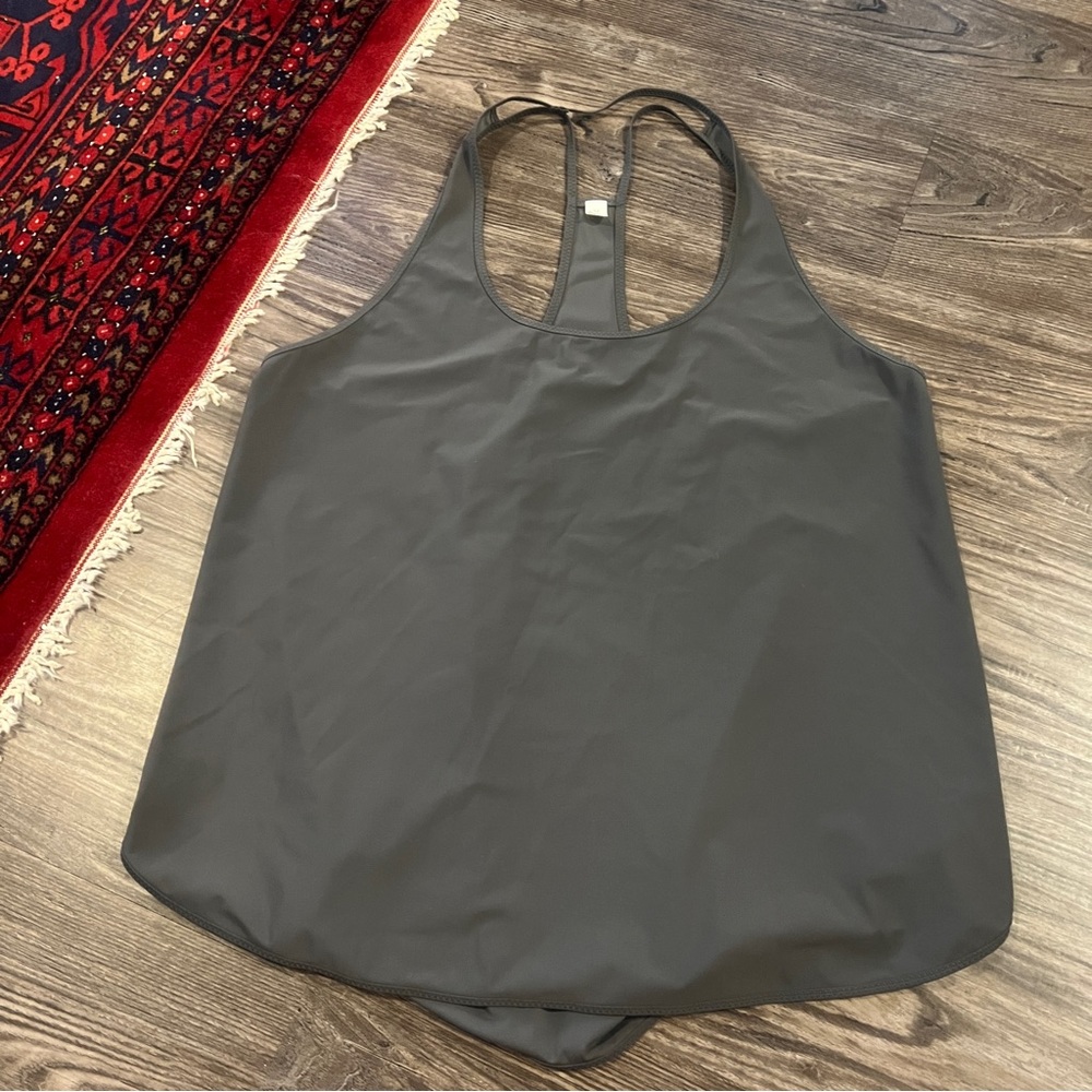 Lululemon Coastal Tank Top Bordeaux Yoga Size 12